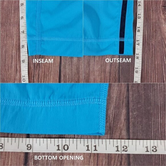 Lululemon Mens Medium 8.5" Inseam Pace Breaker Lined Short Blue Shorts Pockets - Picture 14 of 14